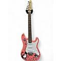 Fojill DOUBLE CUT PINK PUNK Solid Body Electric Guitar