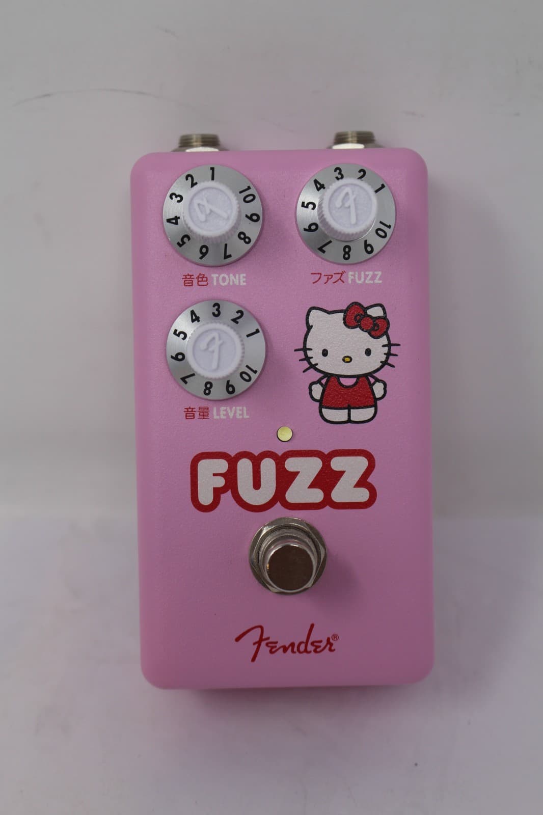 Fender Hello Kitty Fuzz Pink Guitar Effect Pedal Fender x Hello Kitty Collection