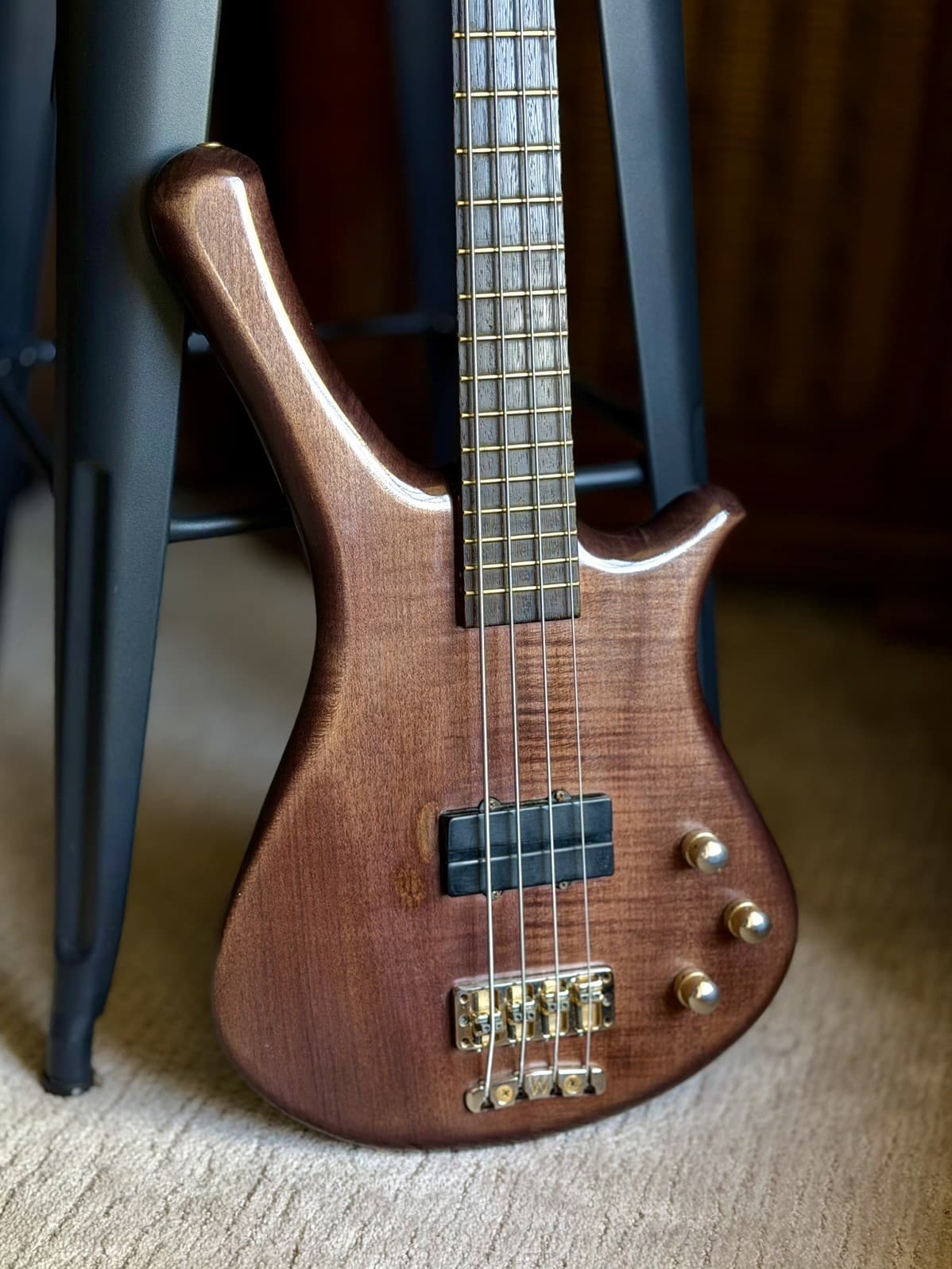 1995 Warwick Fortress ONE Masterman Bass German Made Wenge Neck