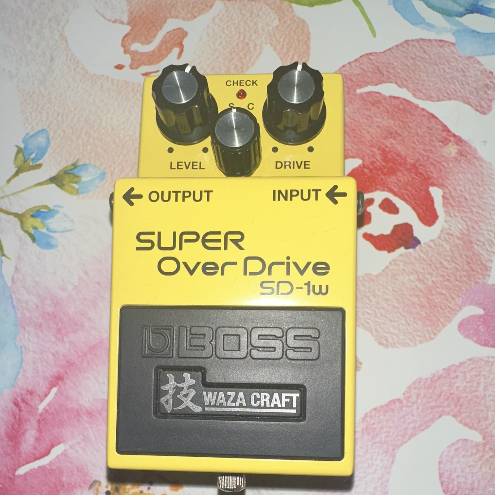 BOSS SD-1W Waza Craft Super OverDrive Analog Pedal for Electric Guitar
