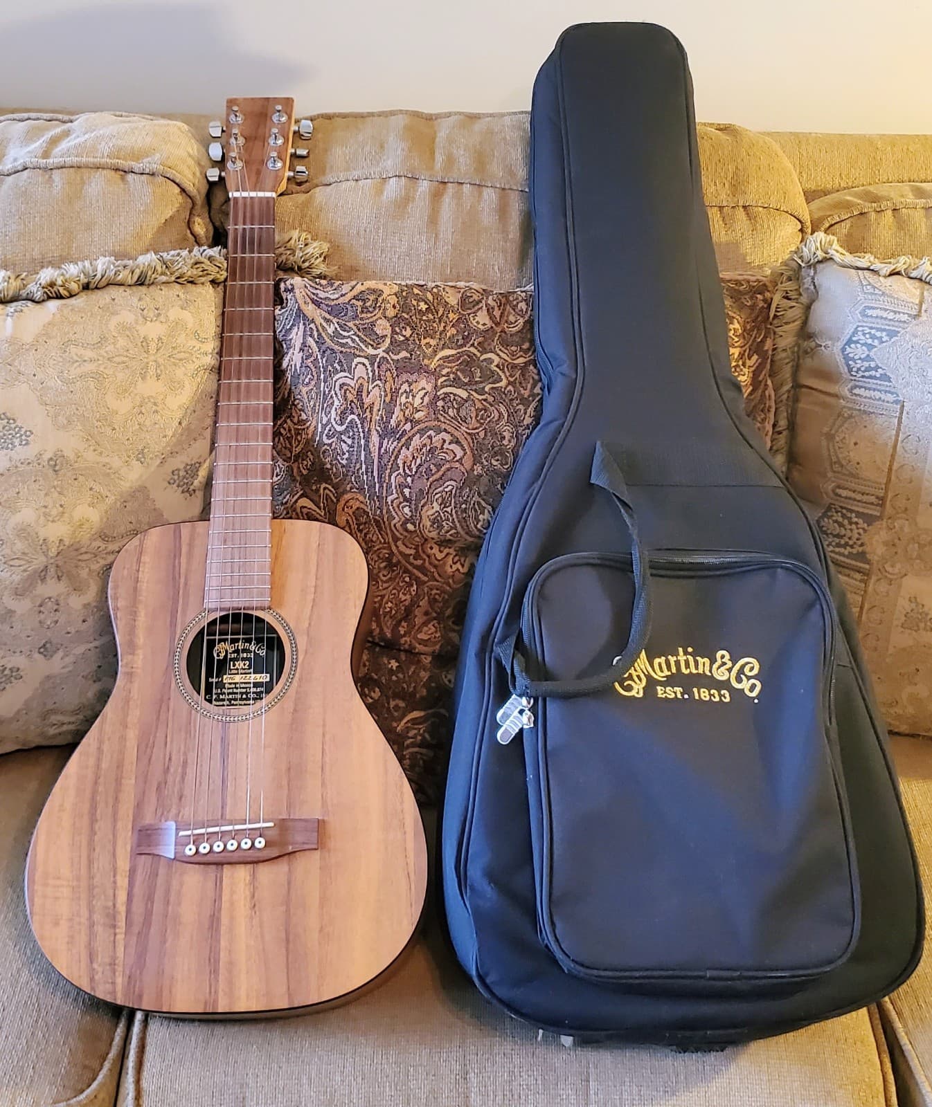 Martin LXK2 Little Martin Acoustic Guitar With Original Gig Bag 6 String