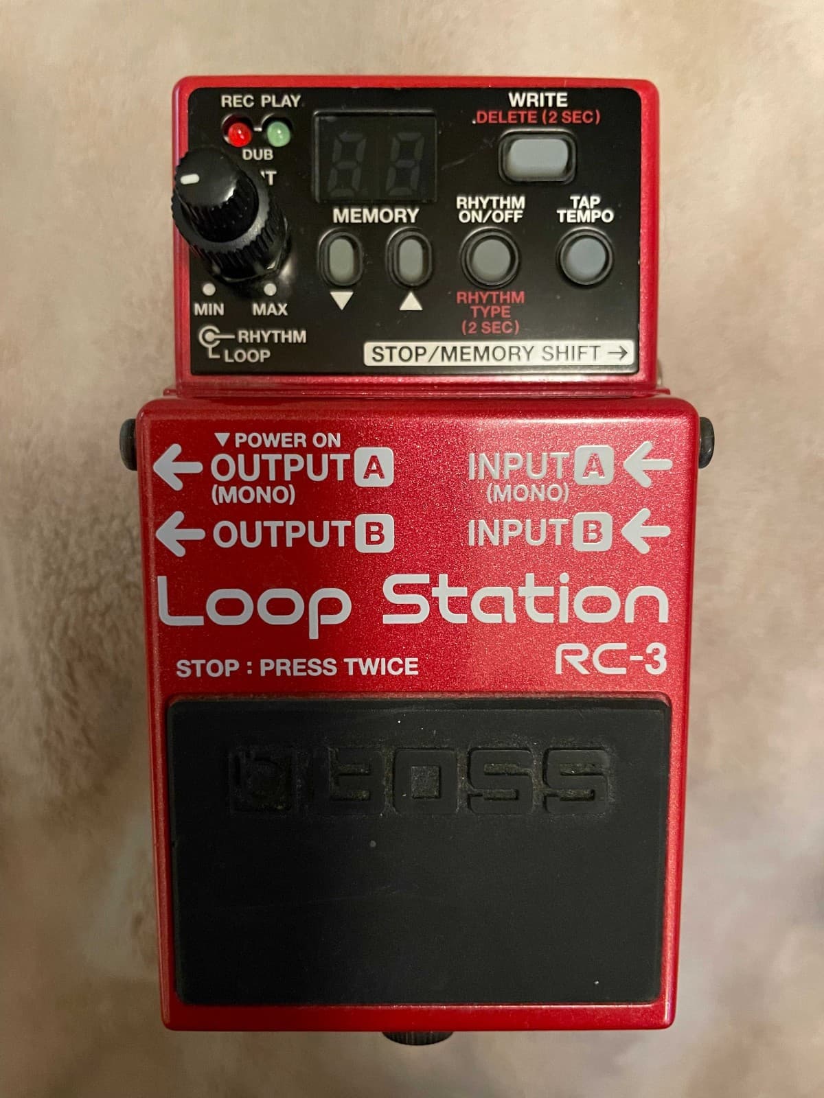 Boss RC-3 Loop Station Digital Looper Pedal for Electric Guitar w/USB