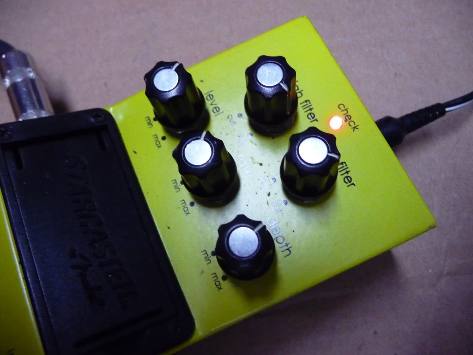 VINTAGE STARCASTER FENDER chorus guitar effect NICE item