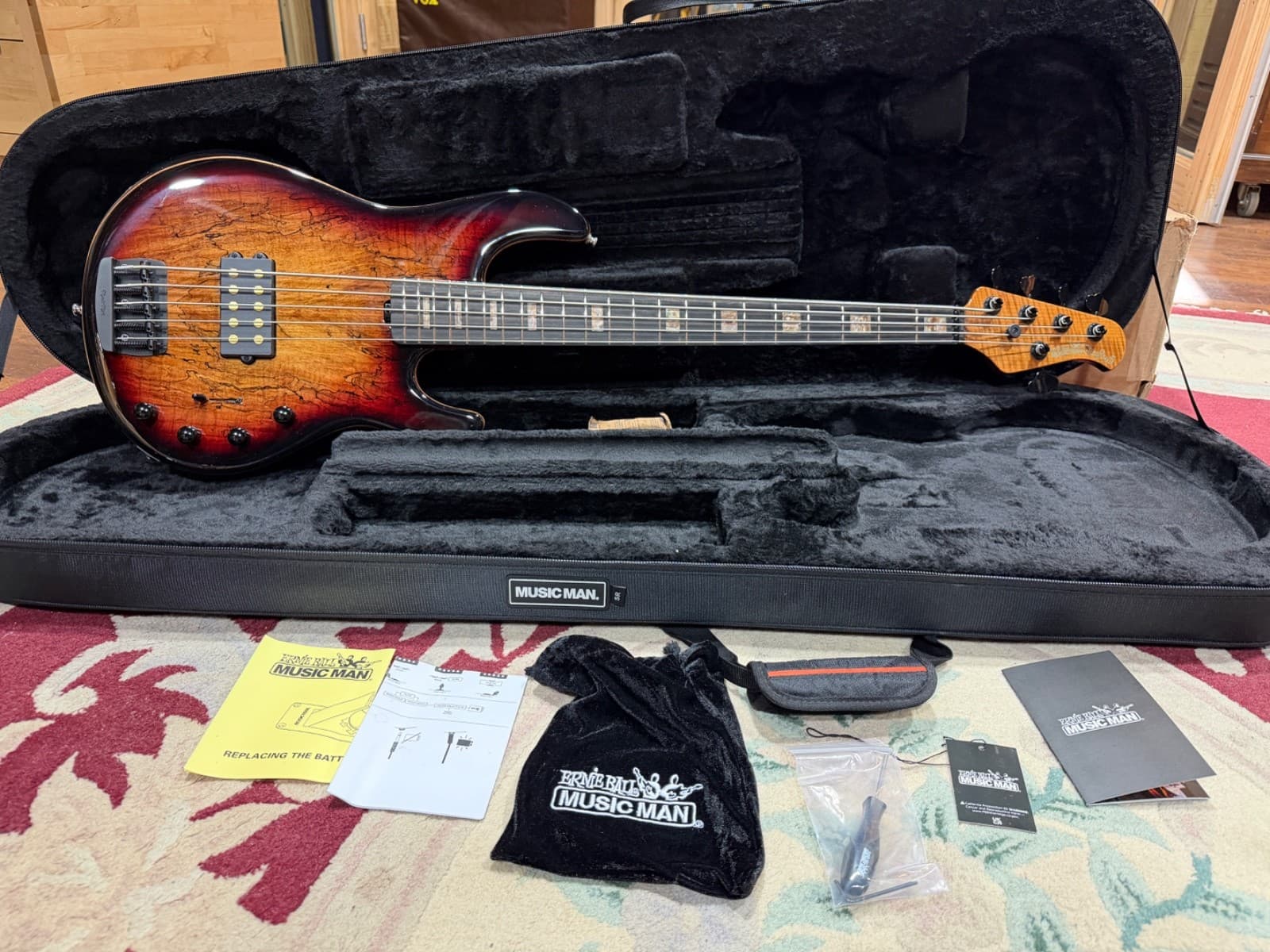 Music Man StingRay 5 35th Anniversary Bass β Mint β Rare Collector - OHSC