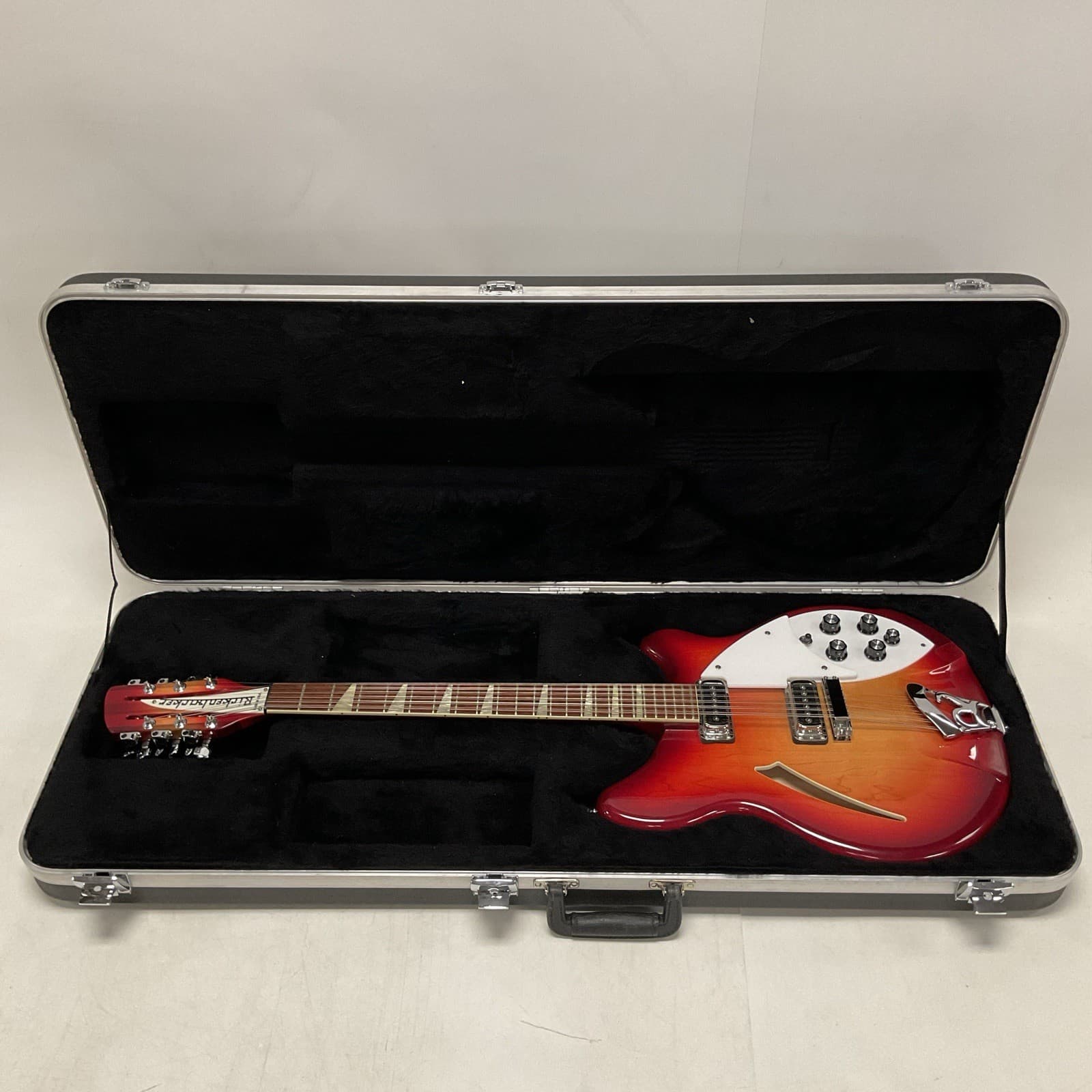2012 Rickenbacker 360/12 Fireglo Sunburst Guitar With Rickenbacker Hard Case