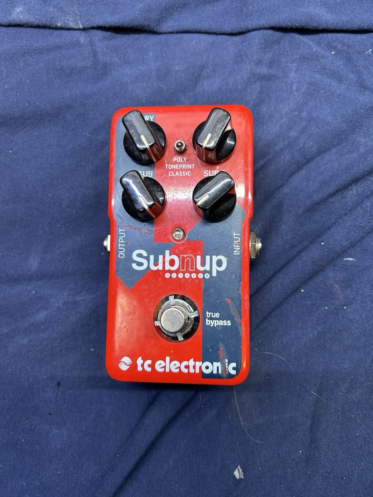 TC Electronic Sub 'N' Up Octaver Guitar Effect Pedal