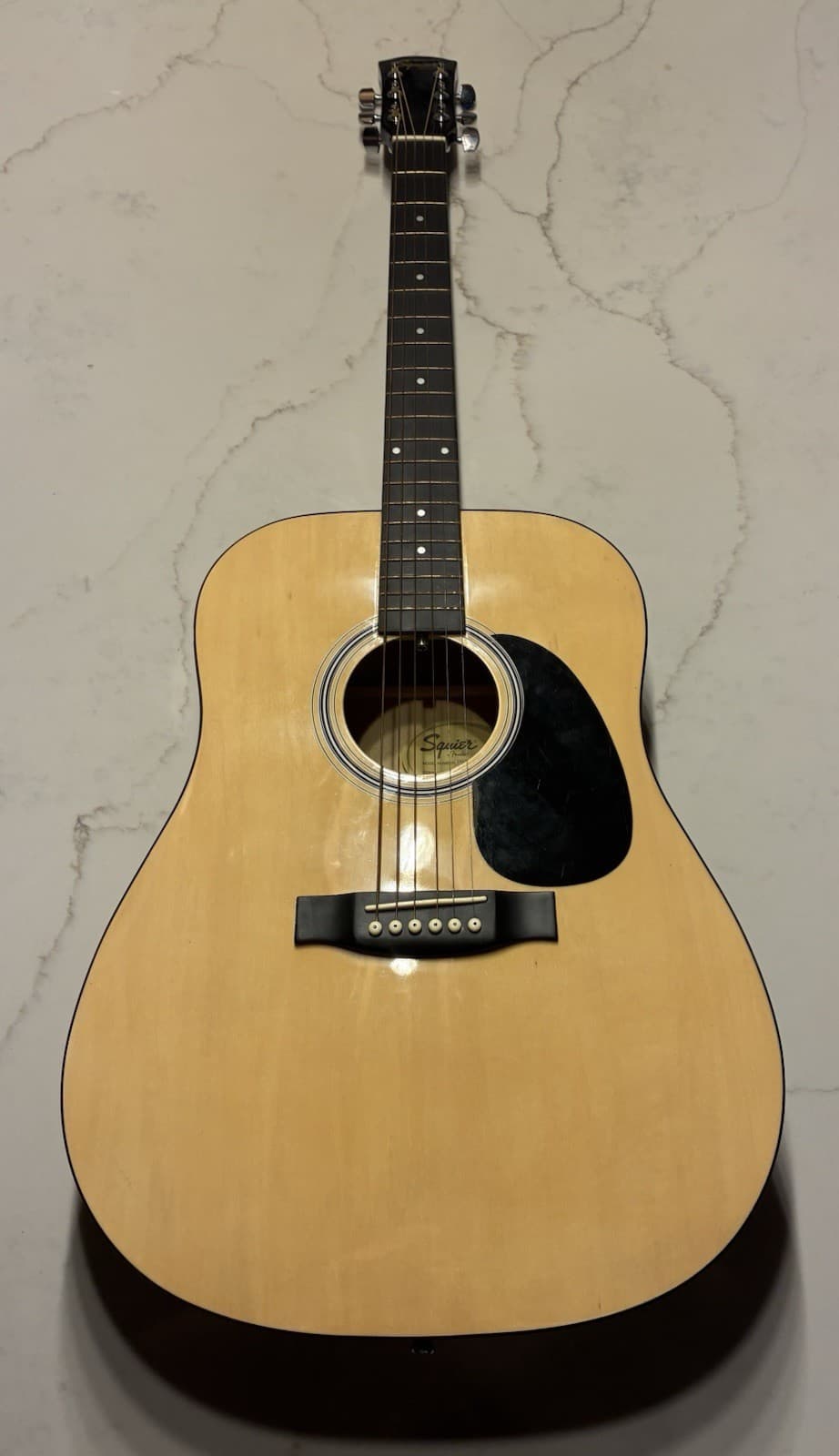 Squier Fender Acoustic Guitar 093-0300-021 Plus Protective Cover Bag