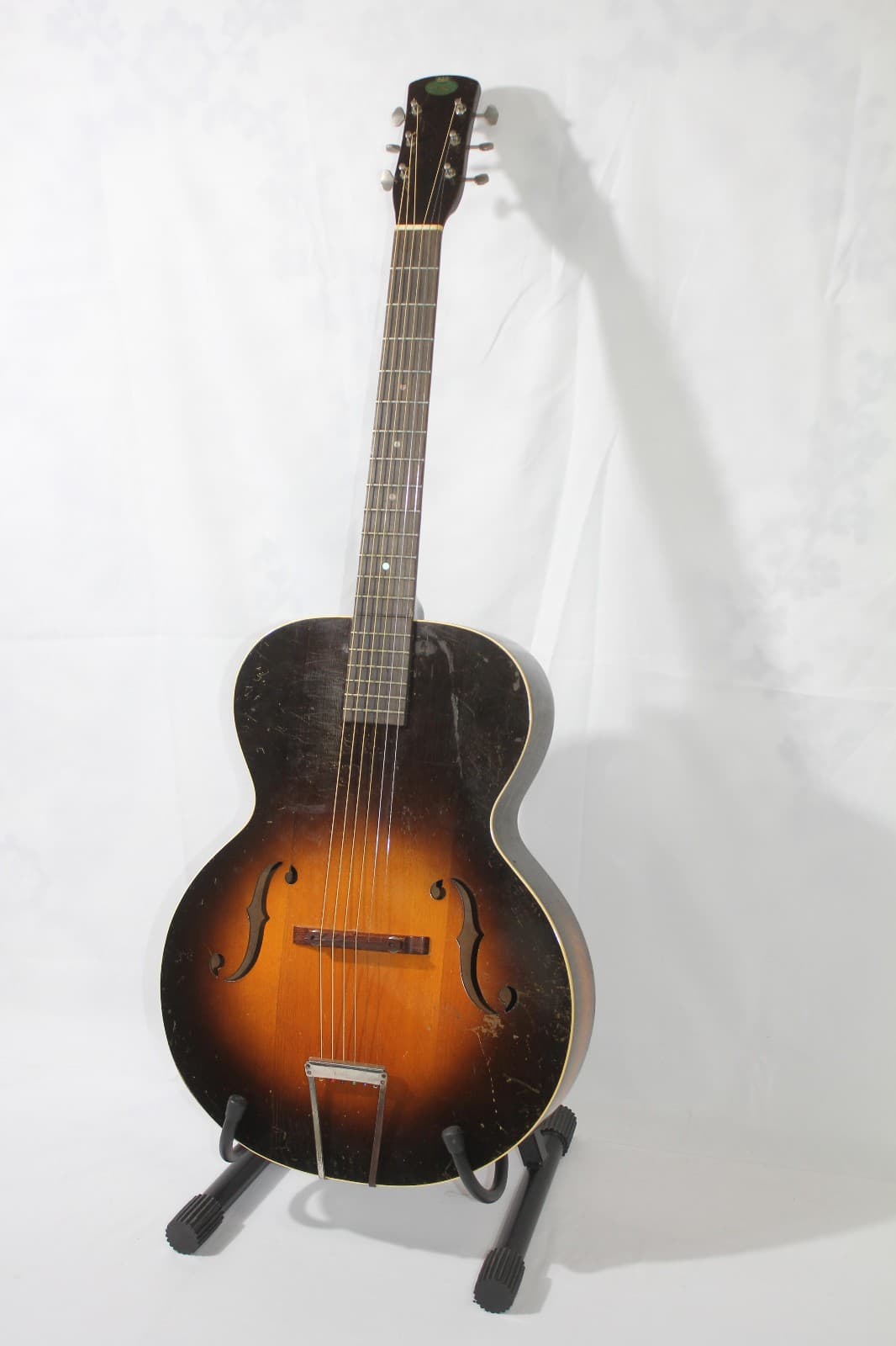 Vintage 1934 Regal Archtop Guitar - Sunburst