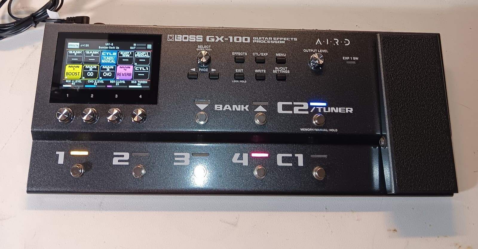 Boss GX-100 Guitar Effects Processor - Mint Condition
