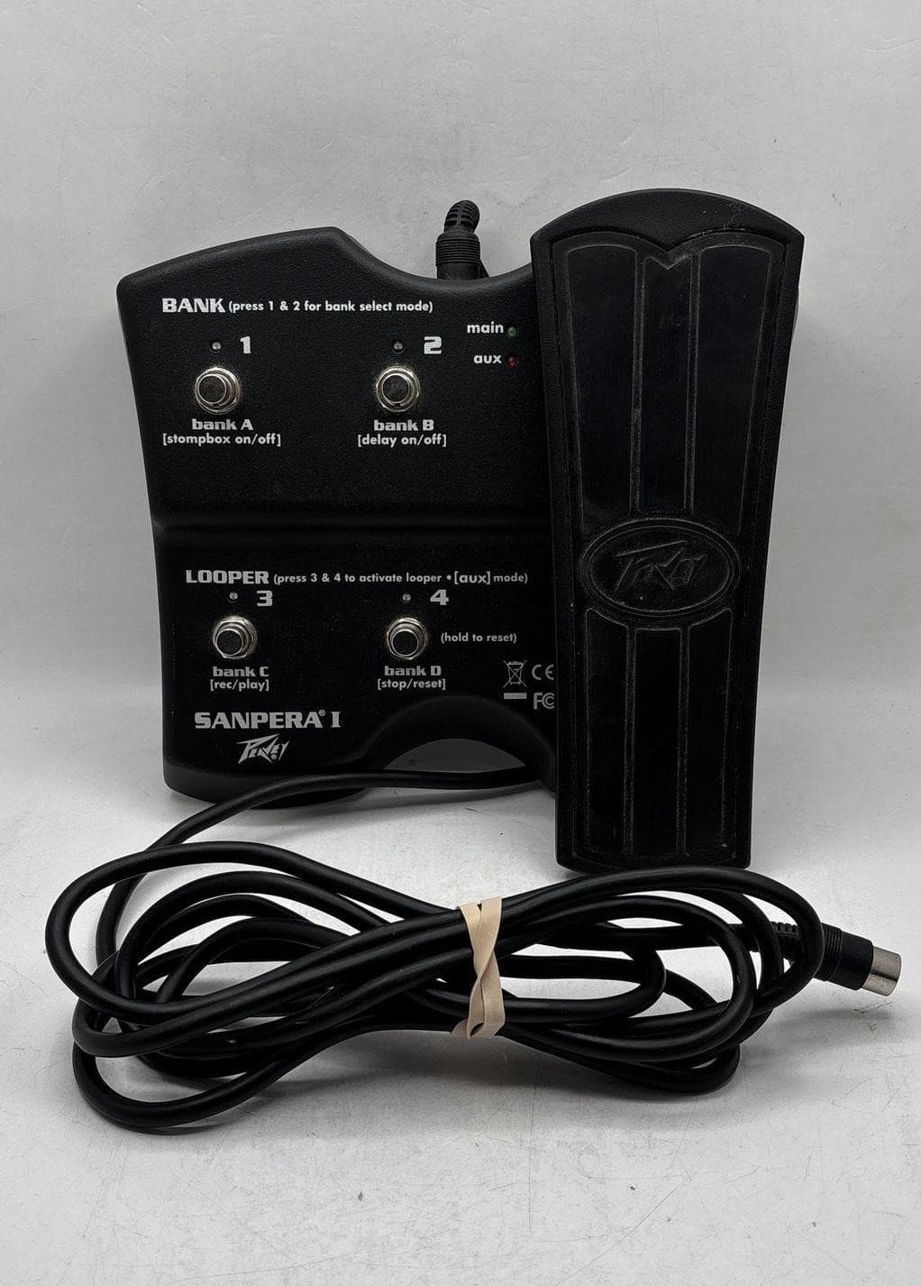 Peavey Sanpera 1 Foot Controller Vypyr Guitar Amplifier
