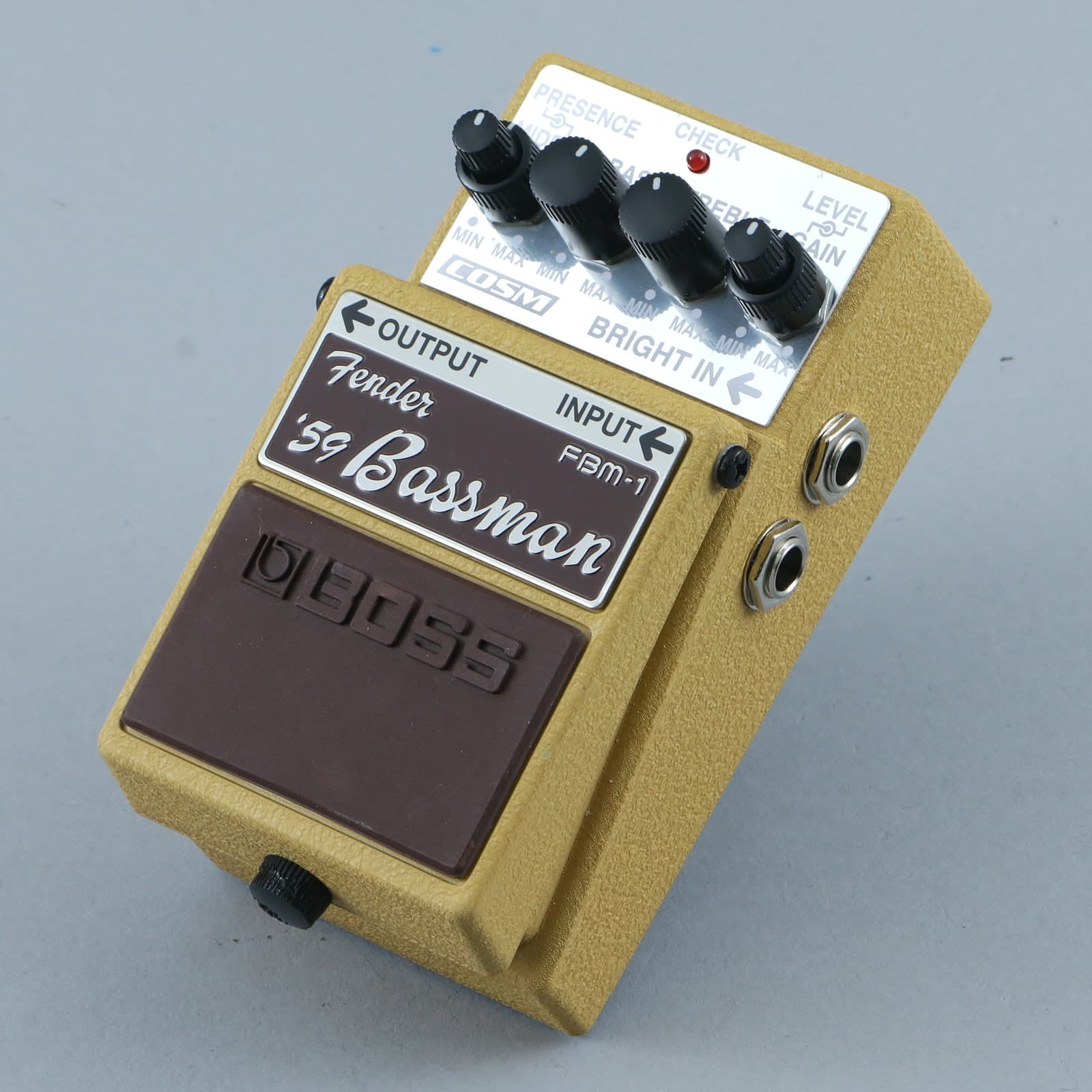 Boss FBM-1 Fender '59 Bassman Overdrive Guitar Effects Pedal P-30518