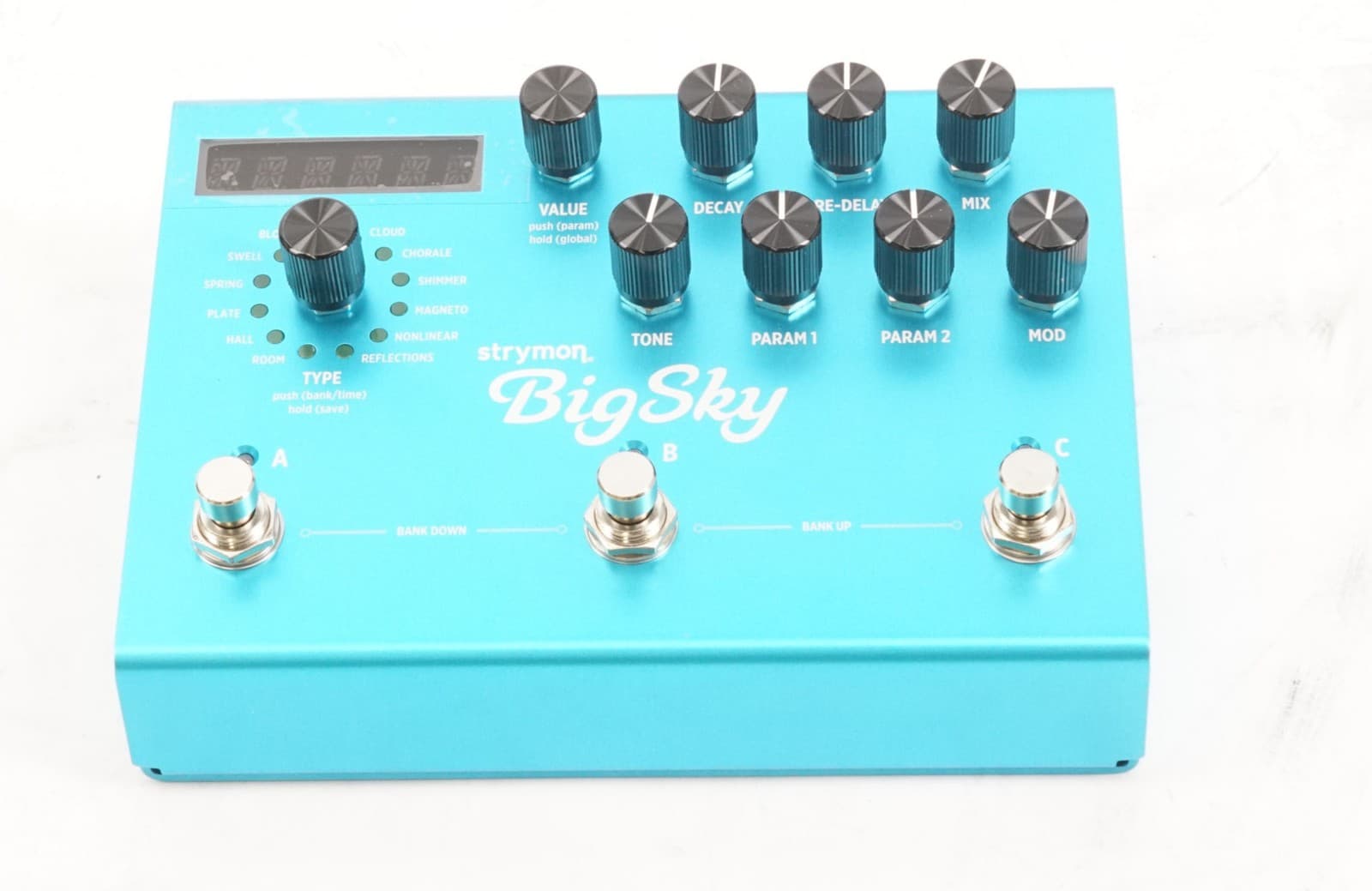 Strymon BigSky Reverberator Reverb Guitar Effects Pedal with 12 Studio Machines