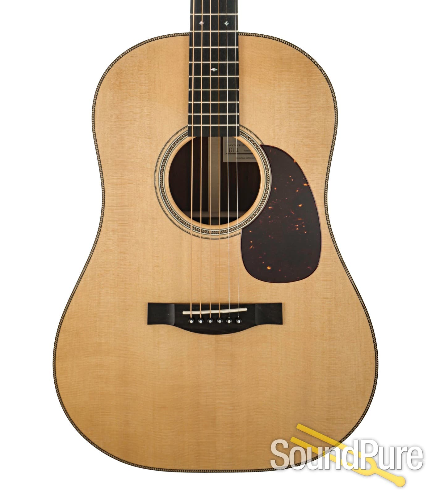 Santa Cruz D12 Adirondack Cocobolo #7749 - Used