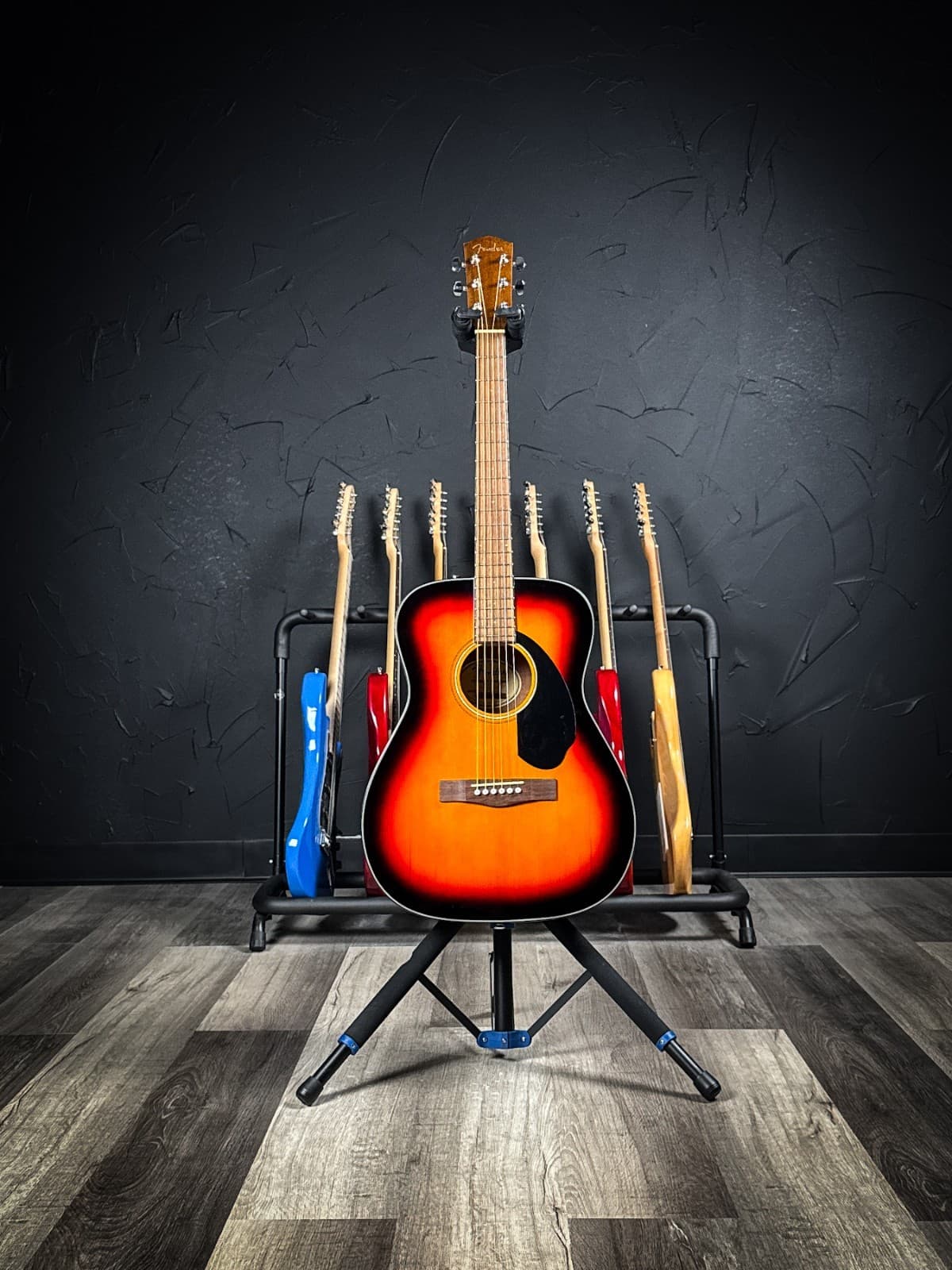 Fender CC-60S Concert Acoustic Guitar - Sunburst