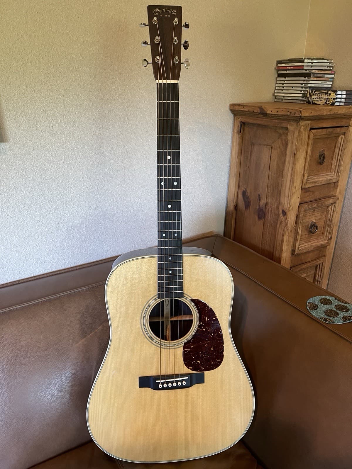 Martin D-28 Dreadnought Acoustic Guitar - Natural (2017)