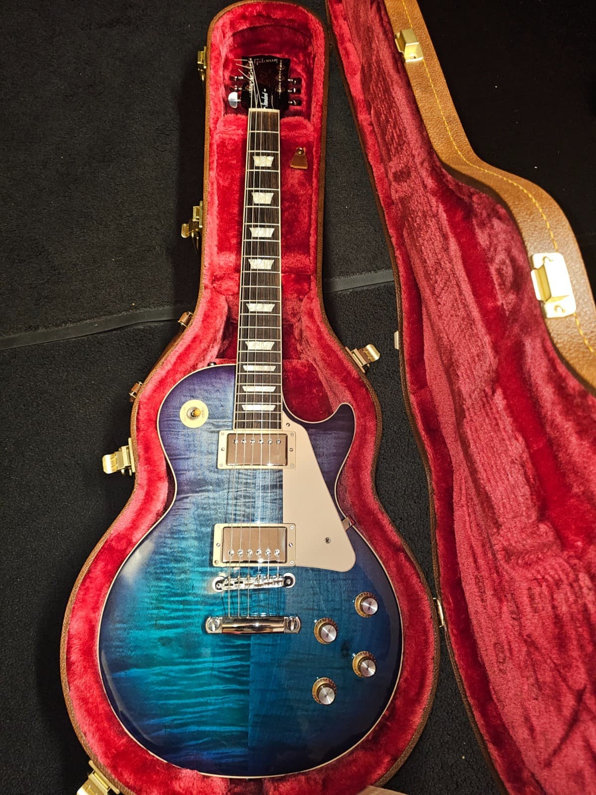 gibson les paul standard 60s blueberry burst