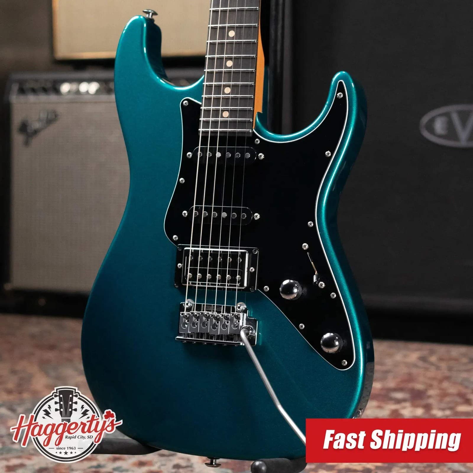 Suhr Pete Thorn Signature Series Standard Electric Guitar - Ocean Turquoise Meta