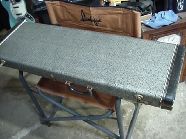 1966 Fender MUSTANG Musicmaster Duo Sonic guitar hard case