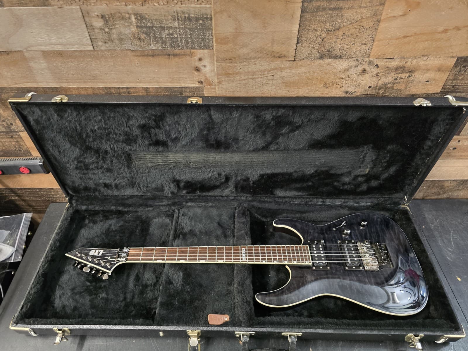 ESP LTD Electric Guitar MH-350 Fr With Hard Shell Case