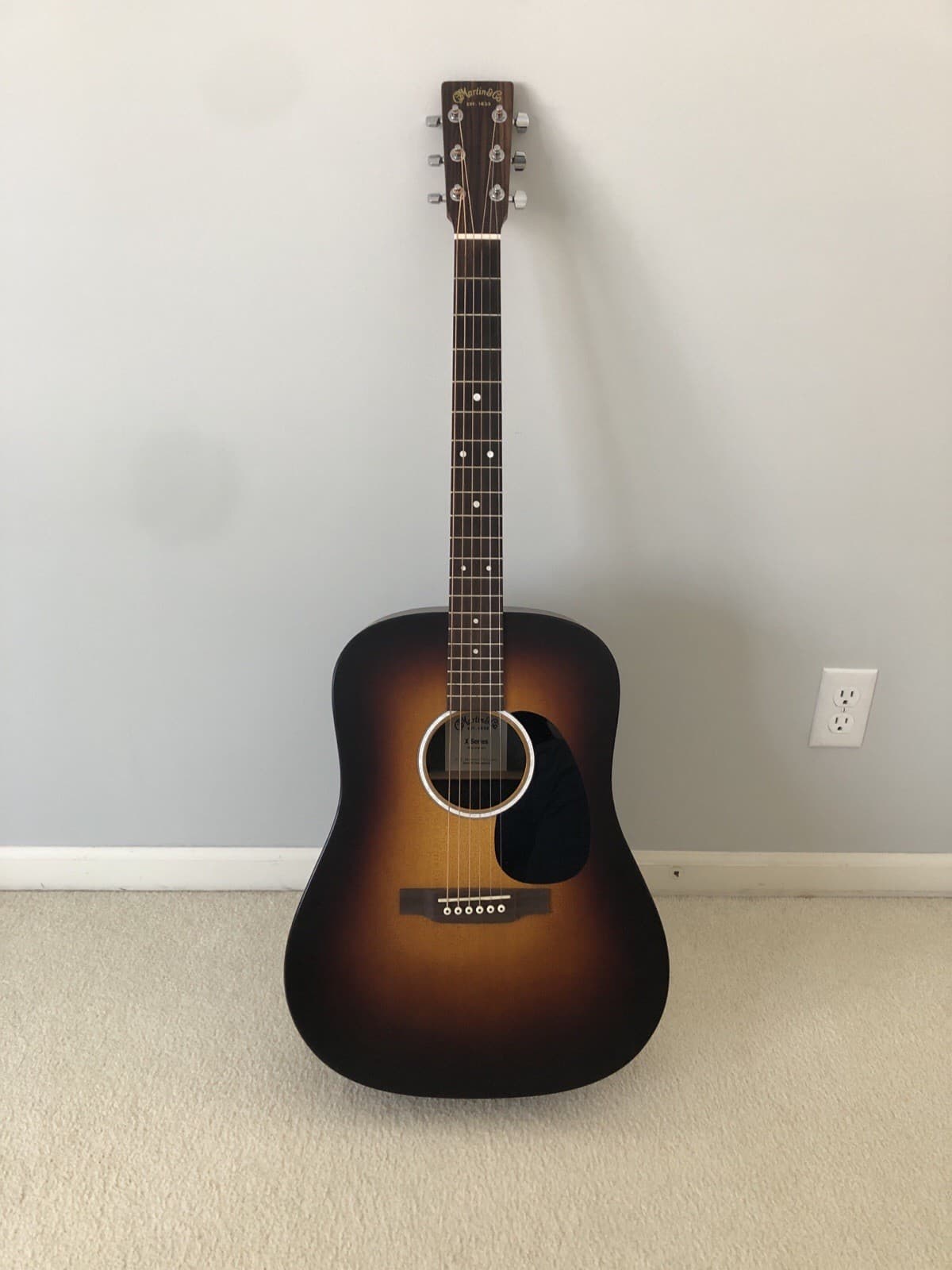 Martin DX-2E Acoustic -Electric - Guitar | Sunburst