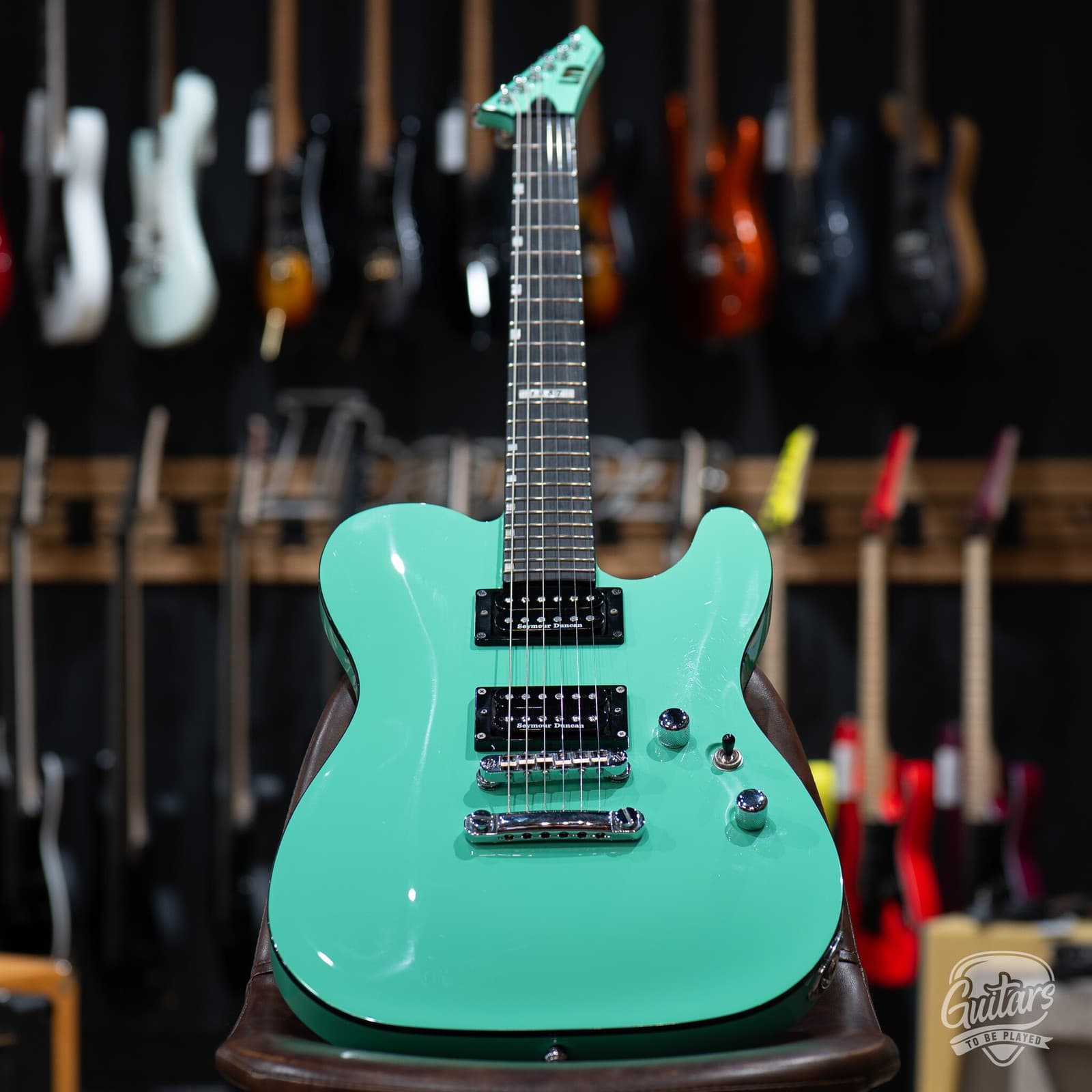Used ESP LTD Eclipse '87 NT Electric Guitar – Turquoise