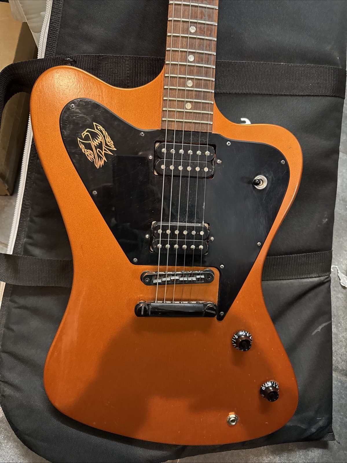 Gibson Firebird Non-Reverse Limited Edition 2016 Burnt Copper W/ Original Papers