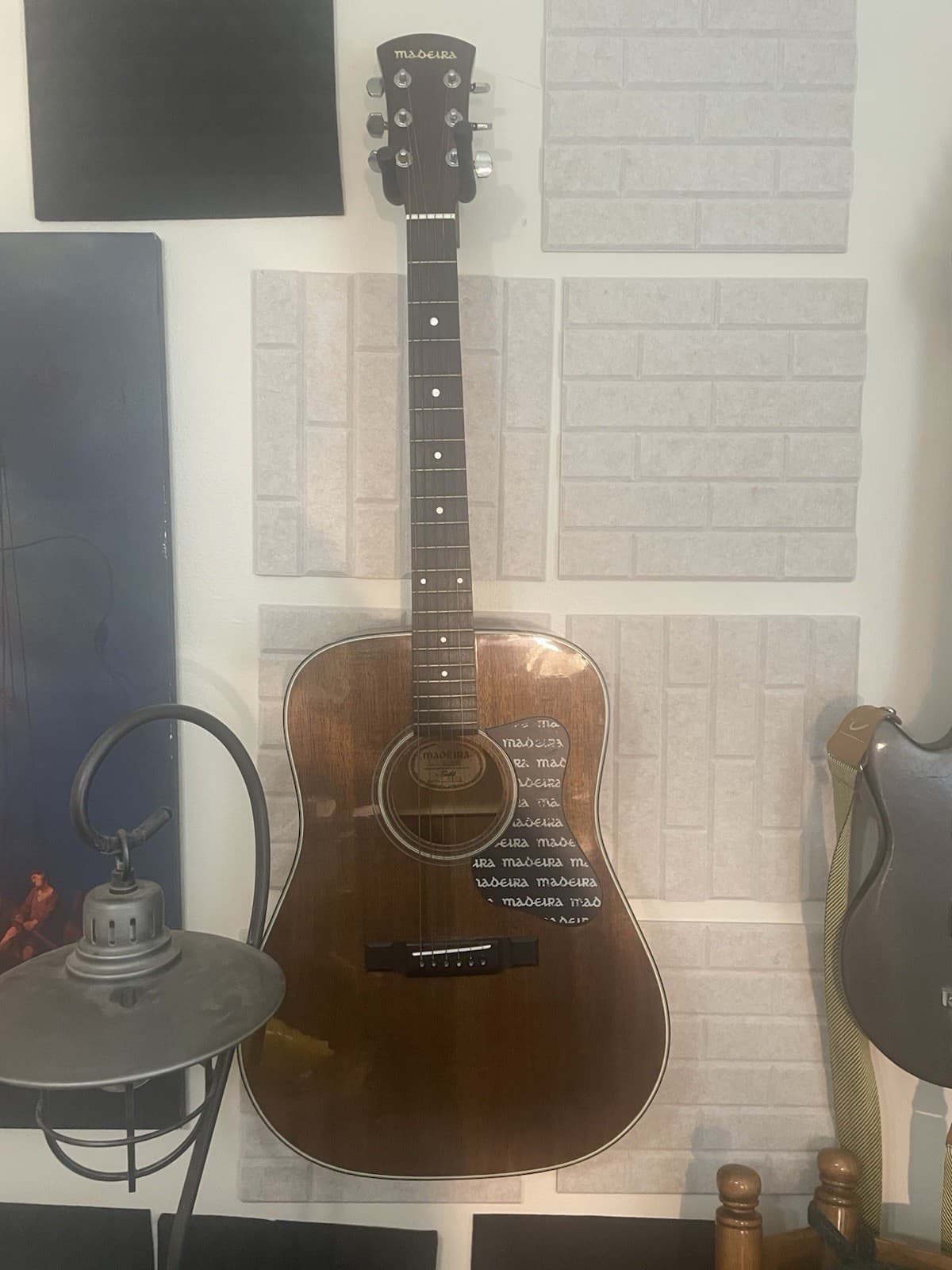 Vintage 1970s Madeira by Guild Acoustic Guitar — Made in Japan