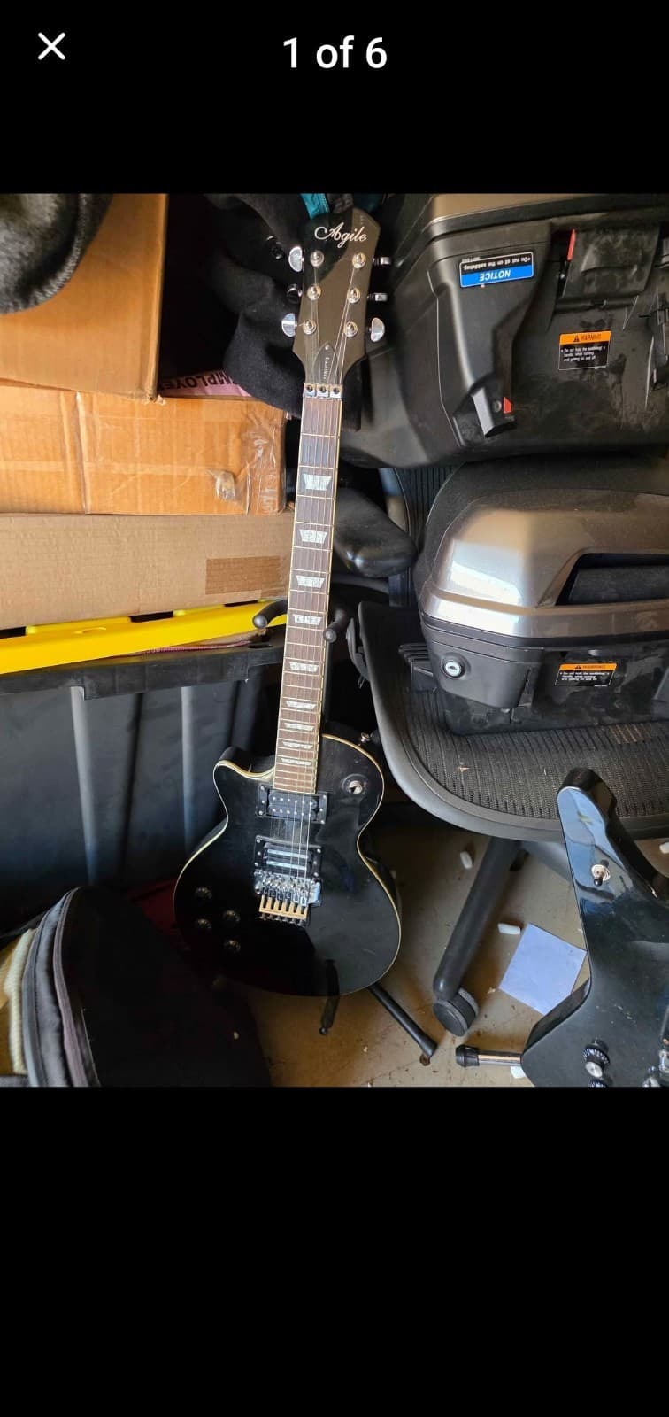 Agile LEFTY AL 2000 6 String Electric GUITAR LEFT HANDED