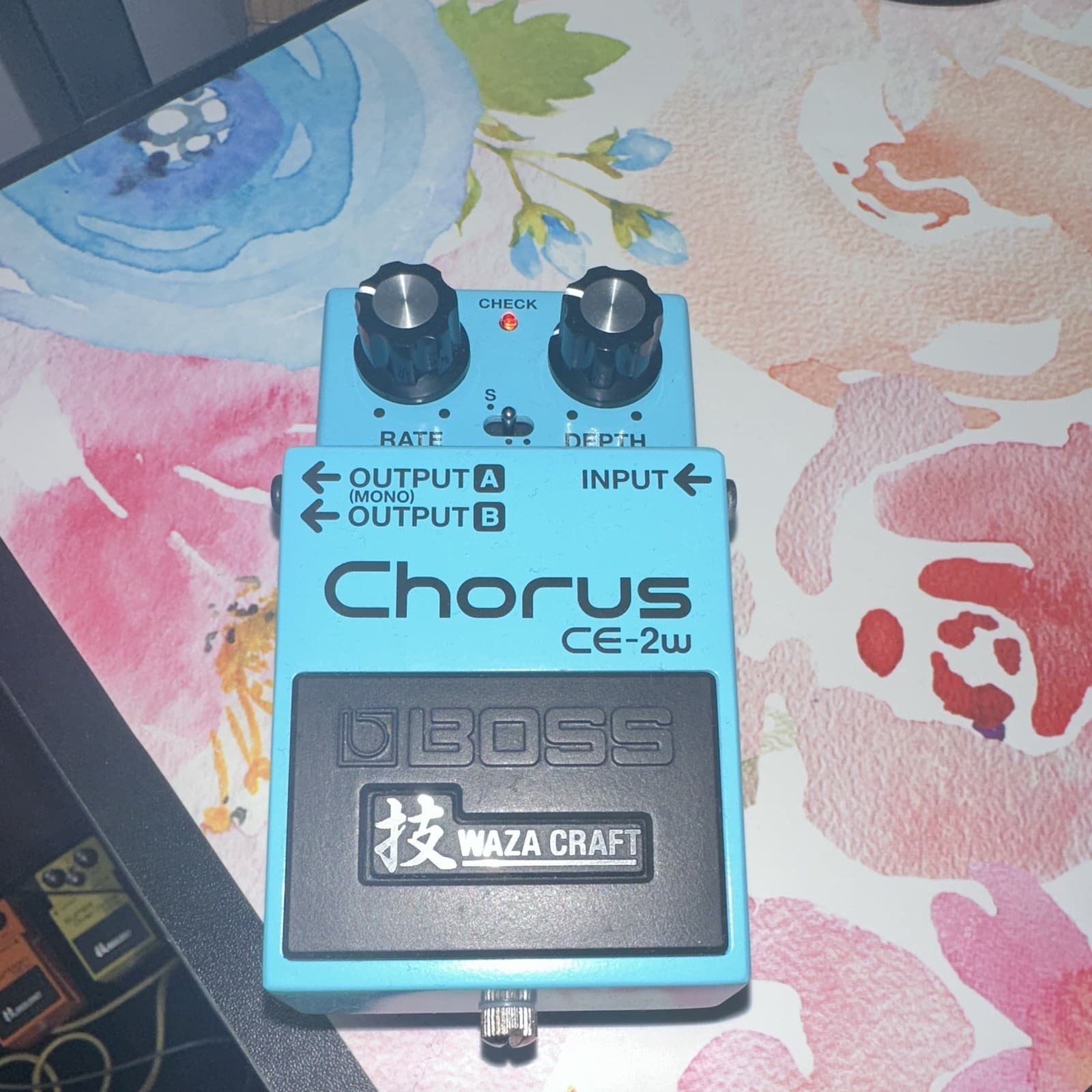 Boss CE-2W Waza Craft Analog Chorus Pedal for Electric Guitar