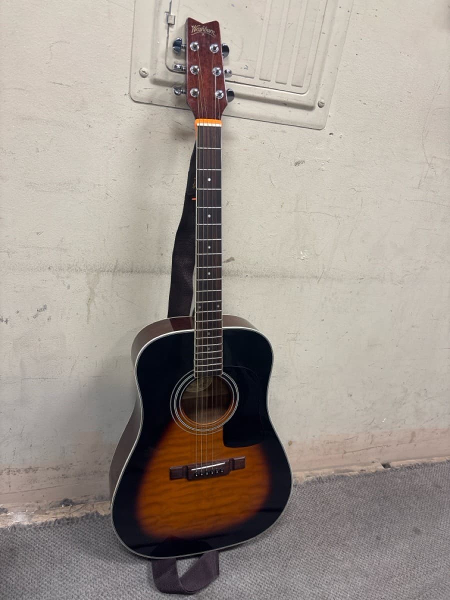 USED WASHBURN GUITARS D10QSB ACOUSTIC GUITAR (QUI004604)