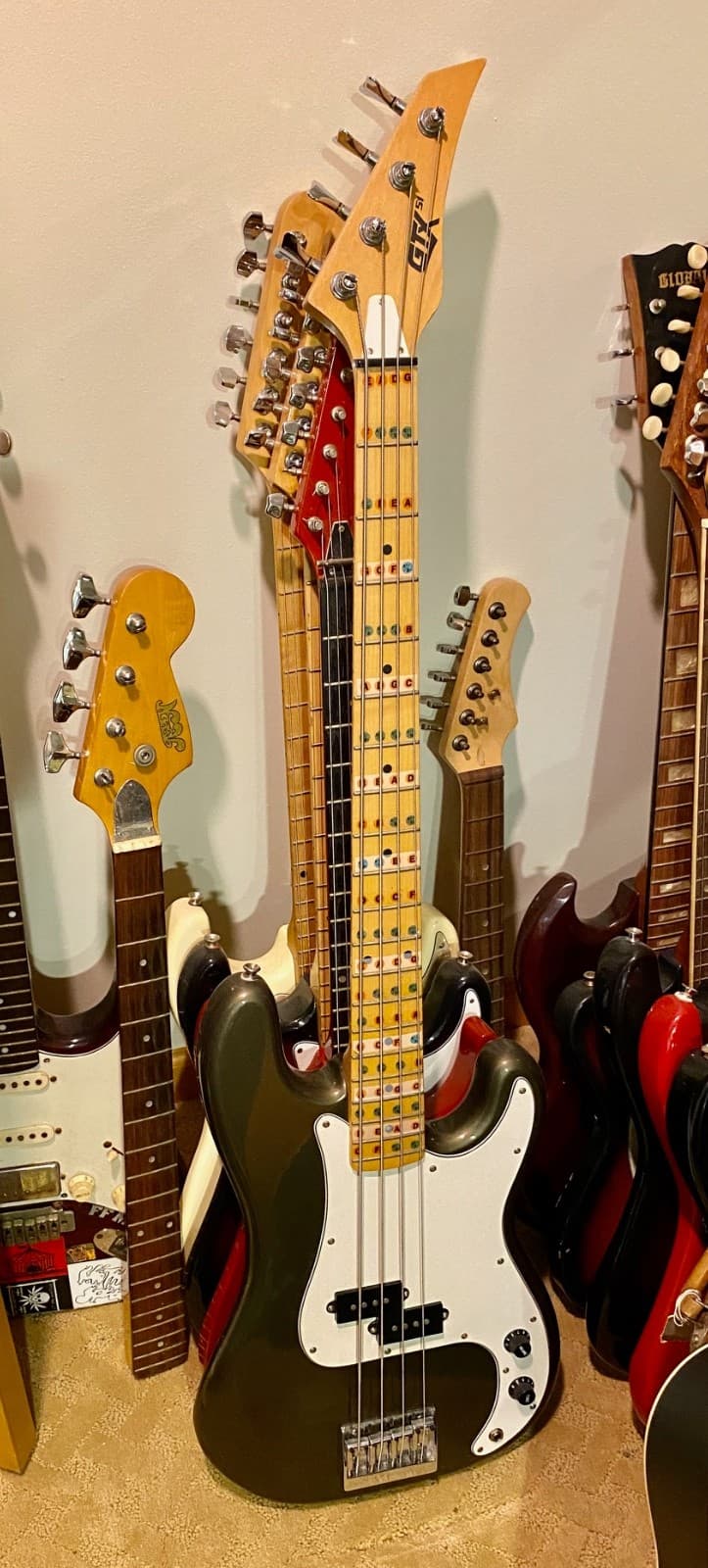 GTX 51 Precision Style Electric Bass Guitar Kaman Product 1980's/90's