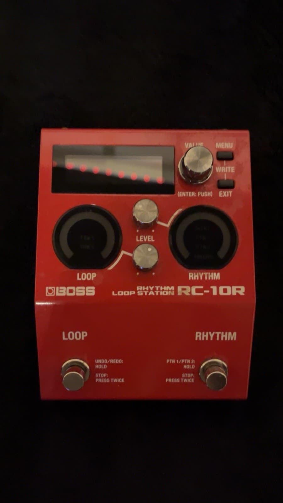 Boss RC-10R Digital Rhythm Loop Station Looper Pedal for Guitar & Bass