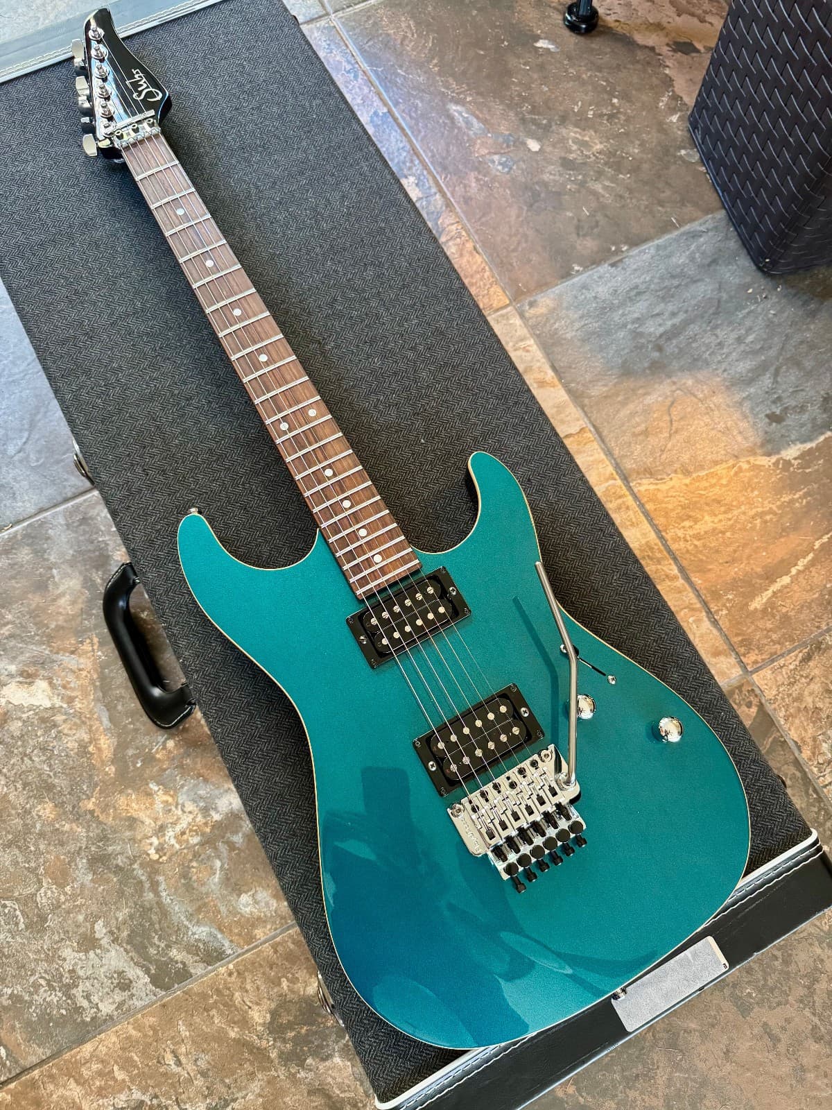 Suhr Pete Thorn Standard HH with Floyd Rose - Ocean Turquoise