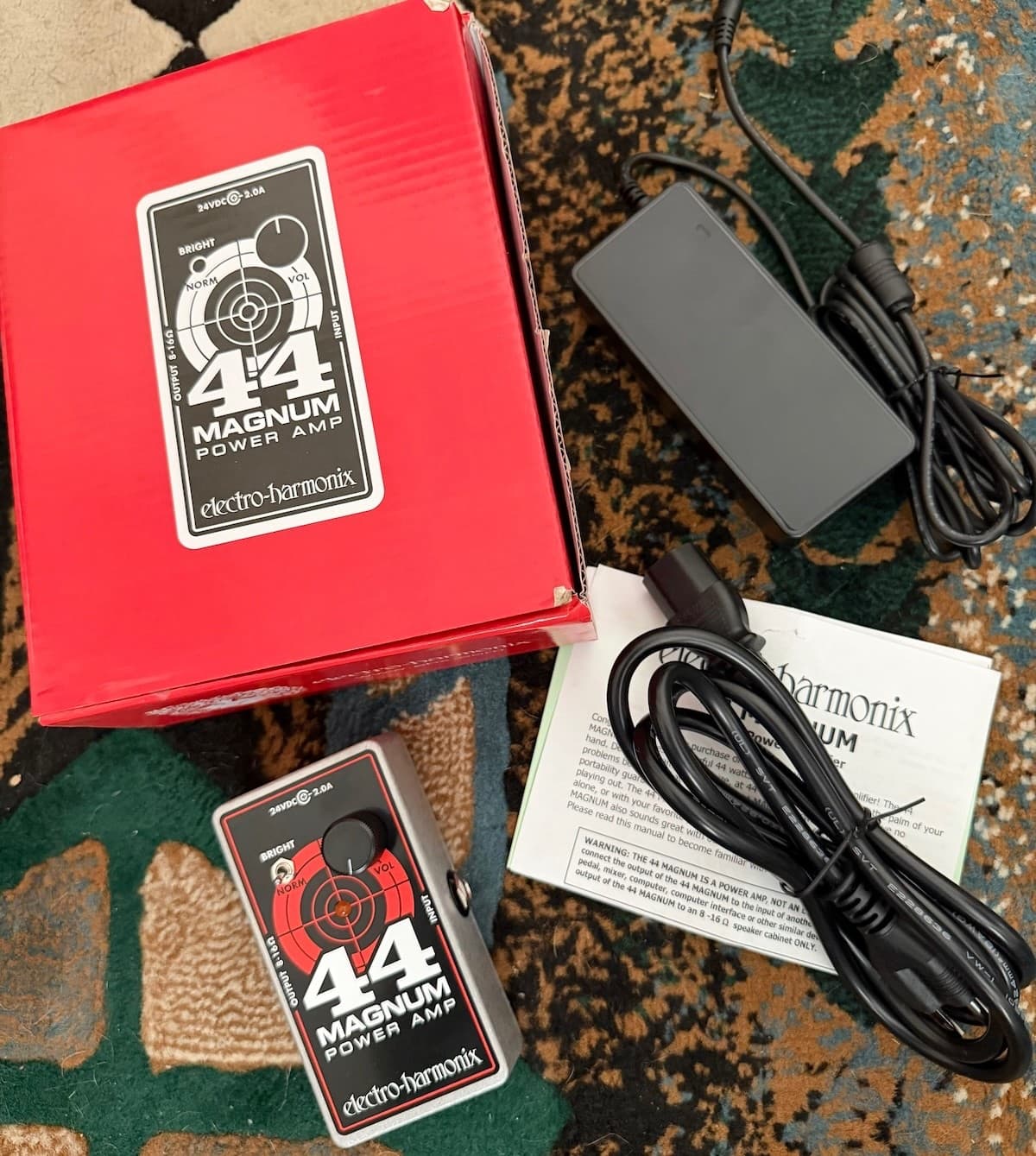 MINT Electro-Harmonix 44 Magnum Guitar Amp Power Amp Pedal FREE SHIPPING