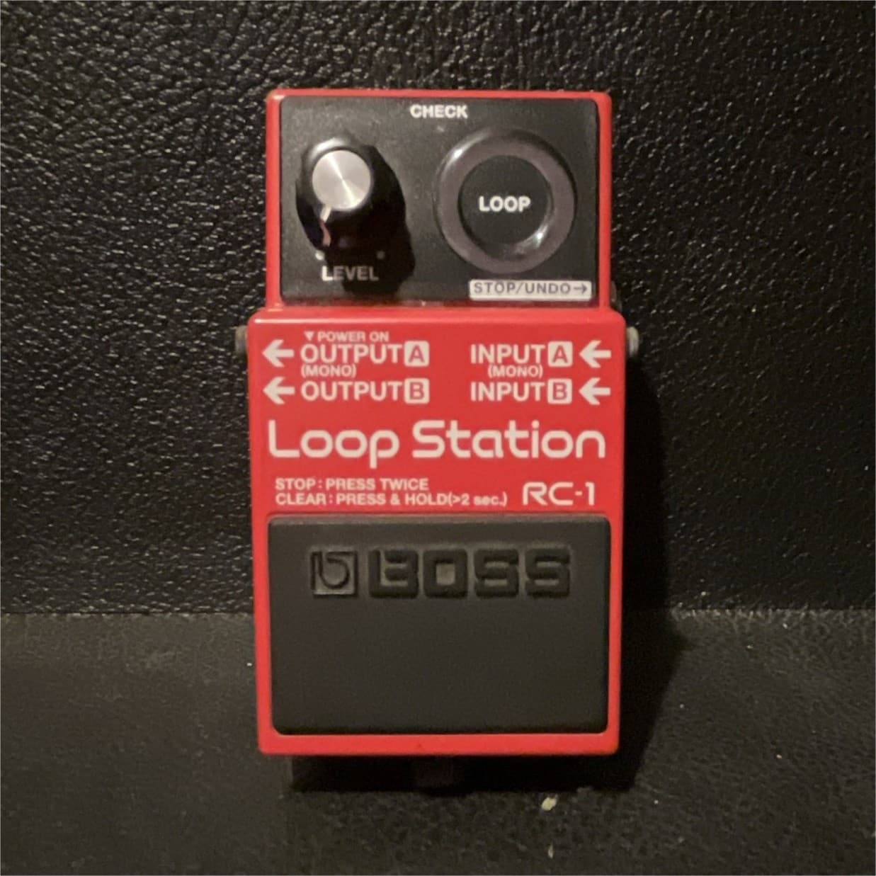 Boss RC-1 Loop Station Digital Looper Pedal for Electric/Acoustic Guitar & Bass