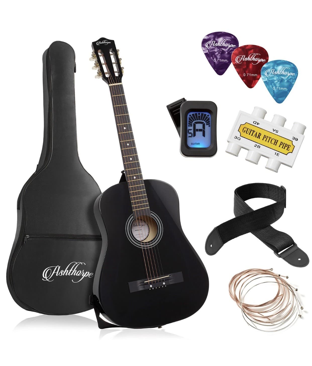 30-inch Beginner Acoustic Guitar Package - Starter Bundle Kit & Accessories