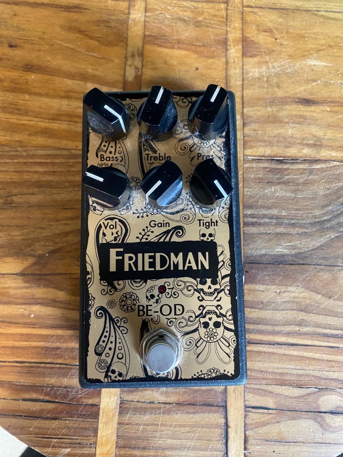 Friedman BE-OD Overdrive Guitar Effects Pedal (Chaz)