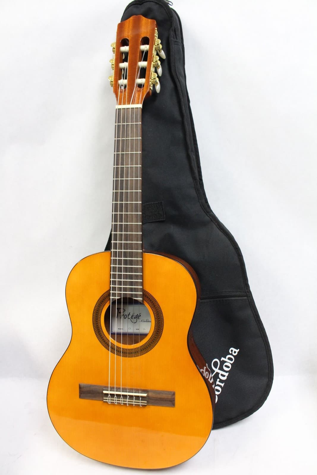 Protege by Cordoba C1 1/4 Size Classical Nylon Guitar β Crack in Neck Joint