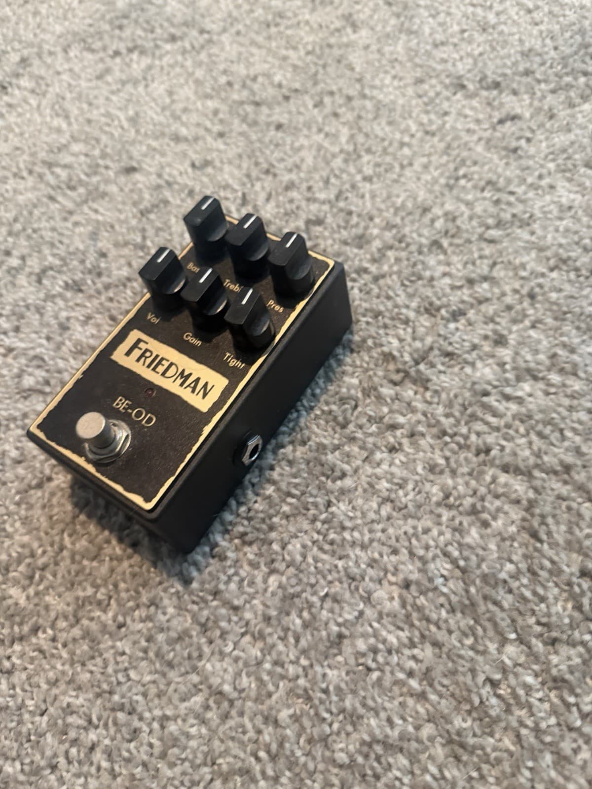 Used Friedman BE-OD Overdrive Guitar Effects Pedal