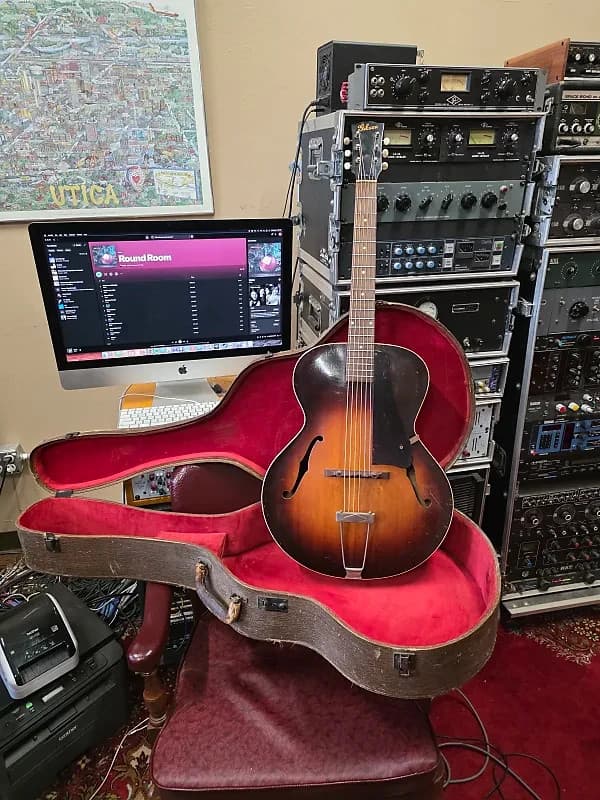 Gibson L-50 Archtop Guitar 1940s w Lifton Case
