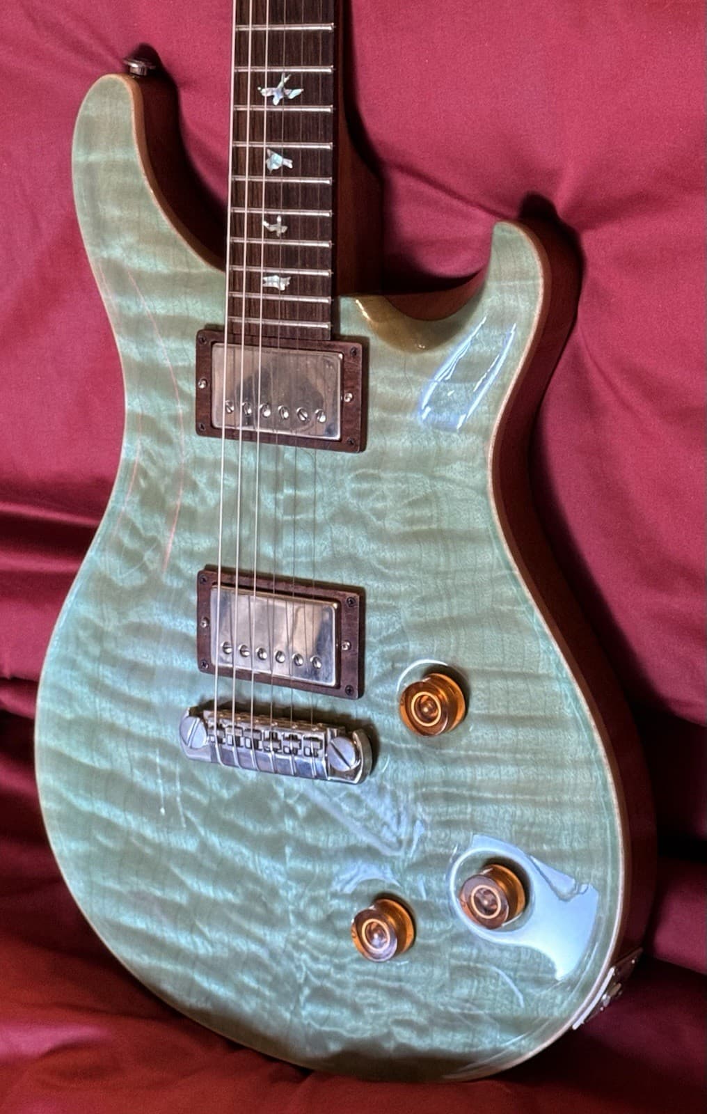 2004 PRS Paul Reed Smith Custom 22 10 Top SUPER RARE COLOR Ocean Wave OHSC