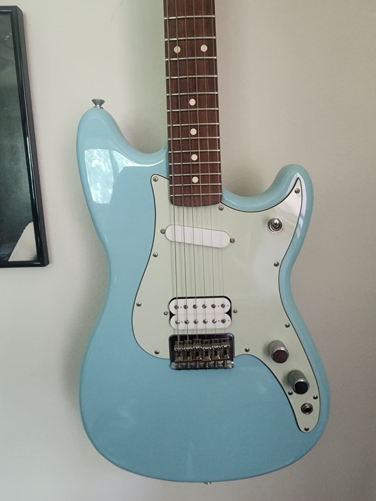 Fender Duo Sonic HS Electric Guitar DAPHNE BLUE