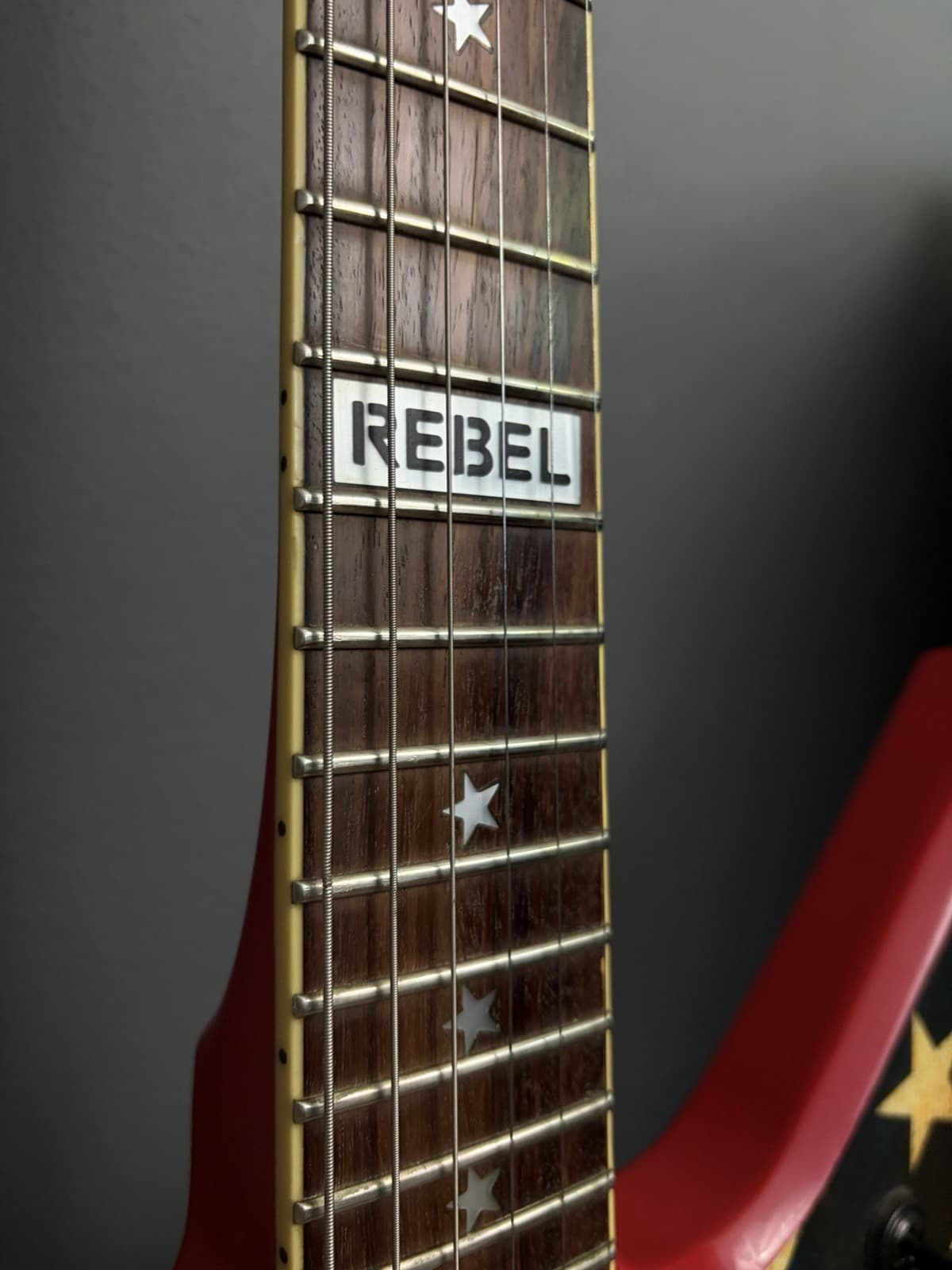Dean Dixie Rebel DimebagDarrell Pantera Guitar DimeRazorback ML Hell Slime CFH