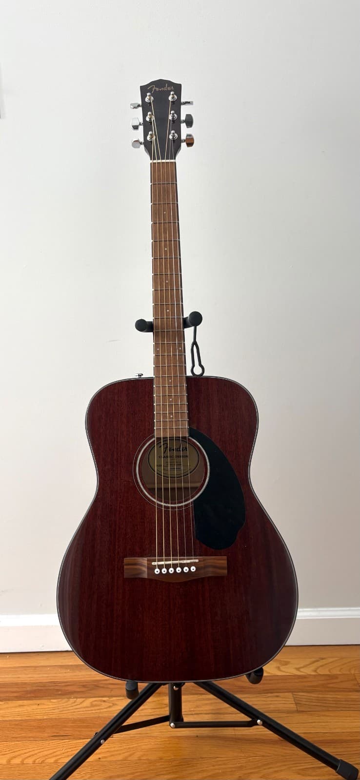 Fender CC-60S All-Mahogany Concert Acoustic Guitar Mahogany
