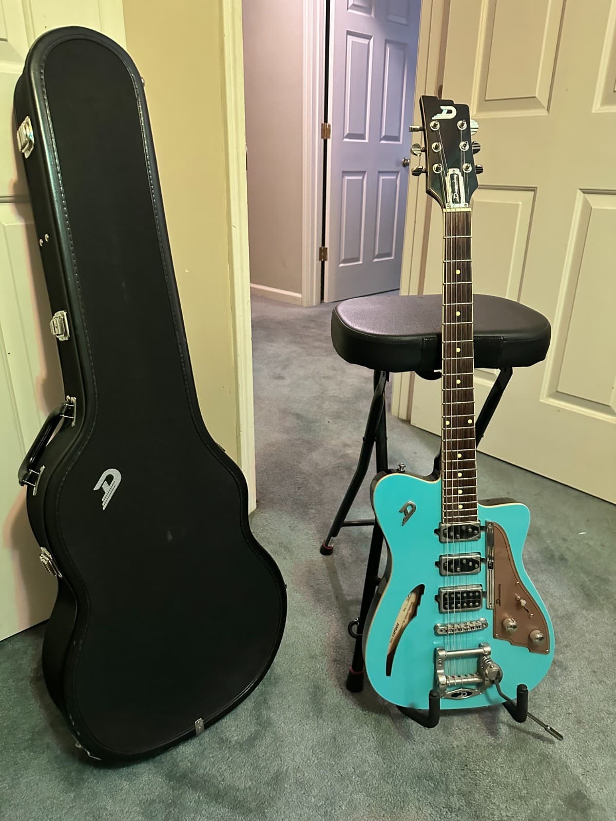 duesenberg caribou guitar with tremolo