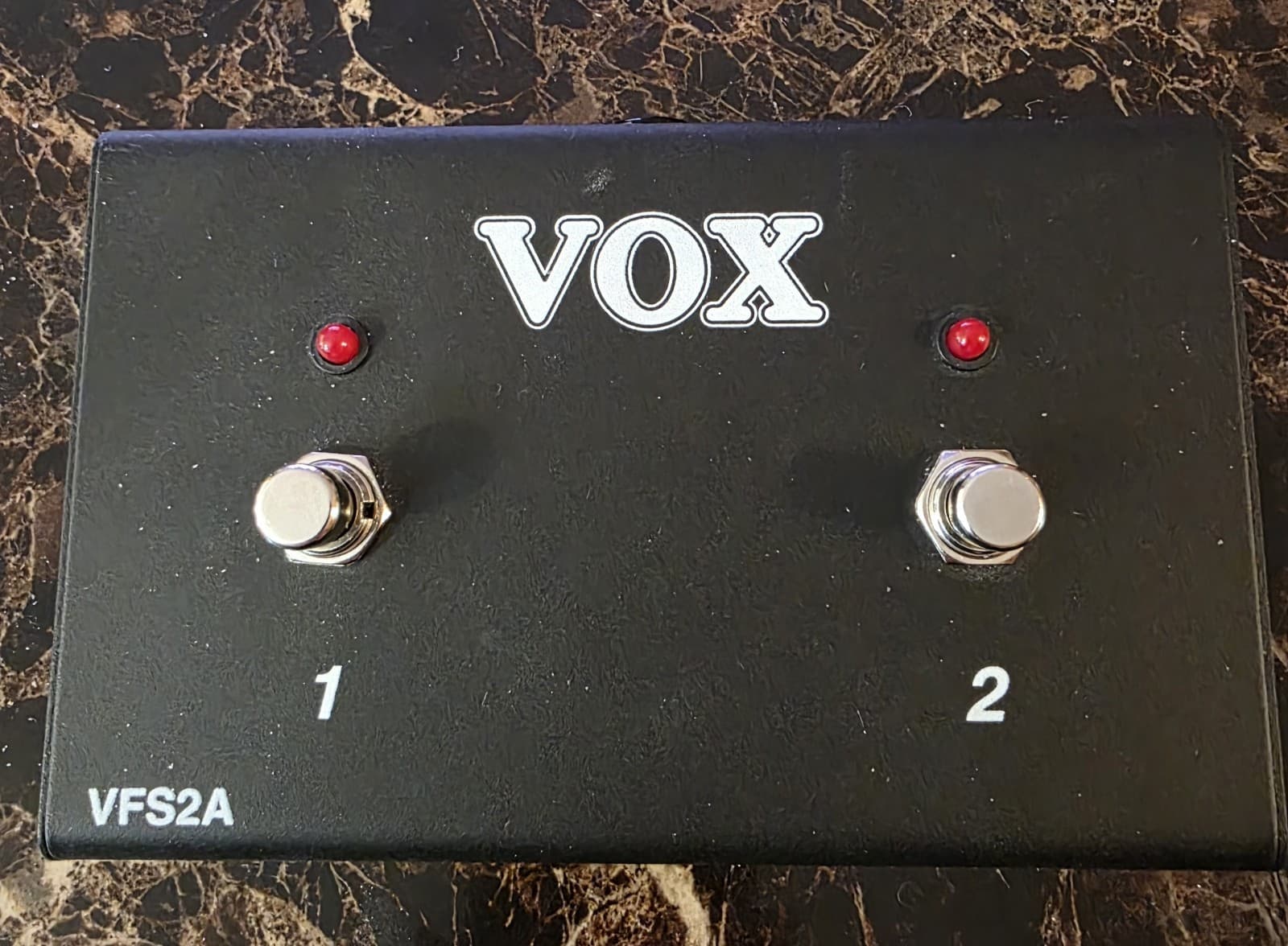 VOX VFS2A Dual Footswitch Pedal for VOX Guitar Amplifiers Channel/Reverb Switch