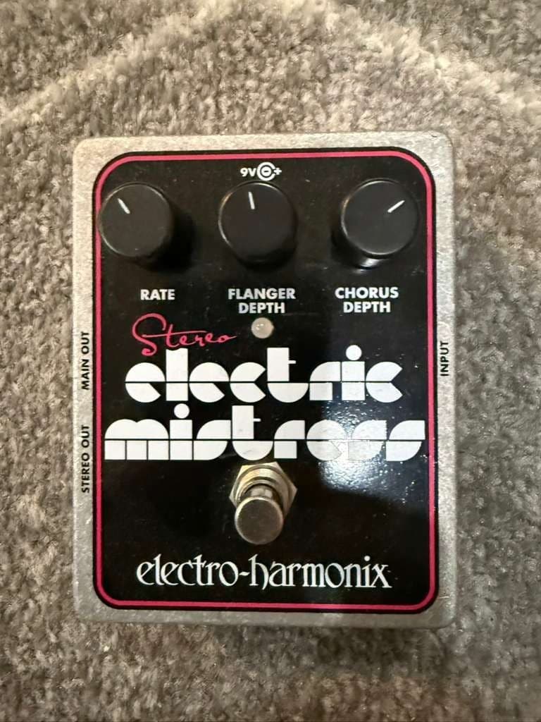 Electro-Harmonix Stereo Electric Mistress Flanger Guitar Effect Pedal