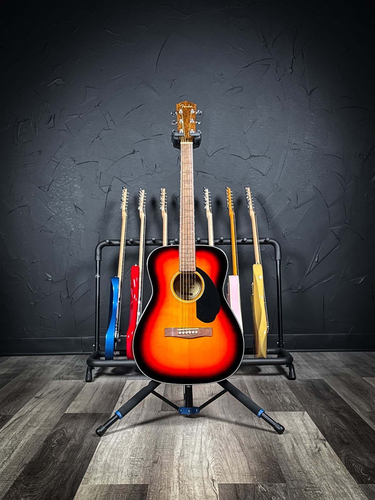 Fender CC-60S Concert Acoustic Guitar - Sunburst
