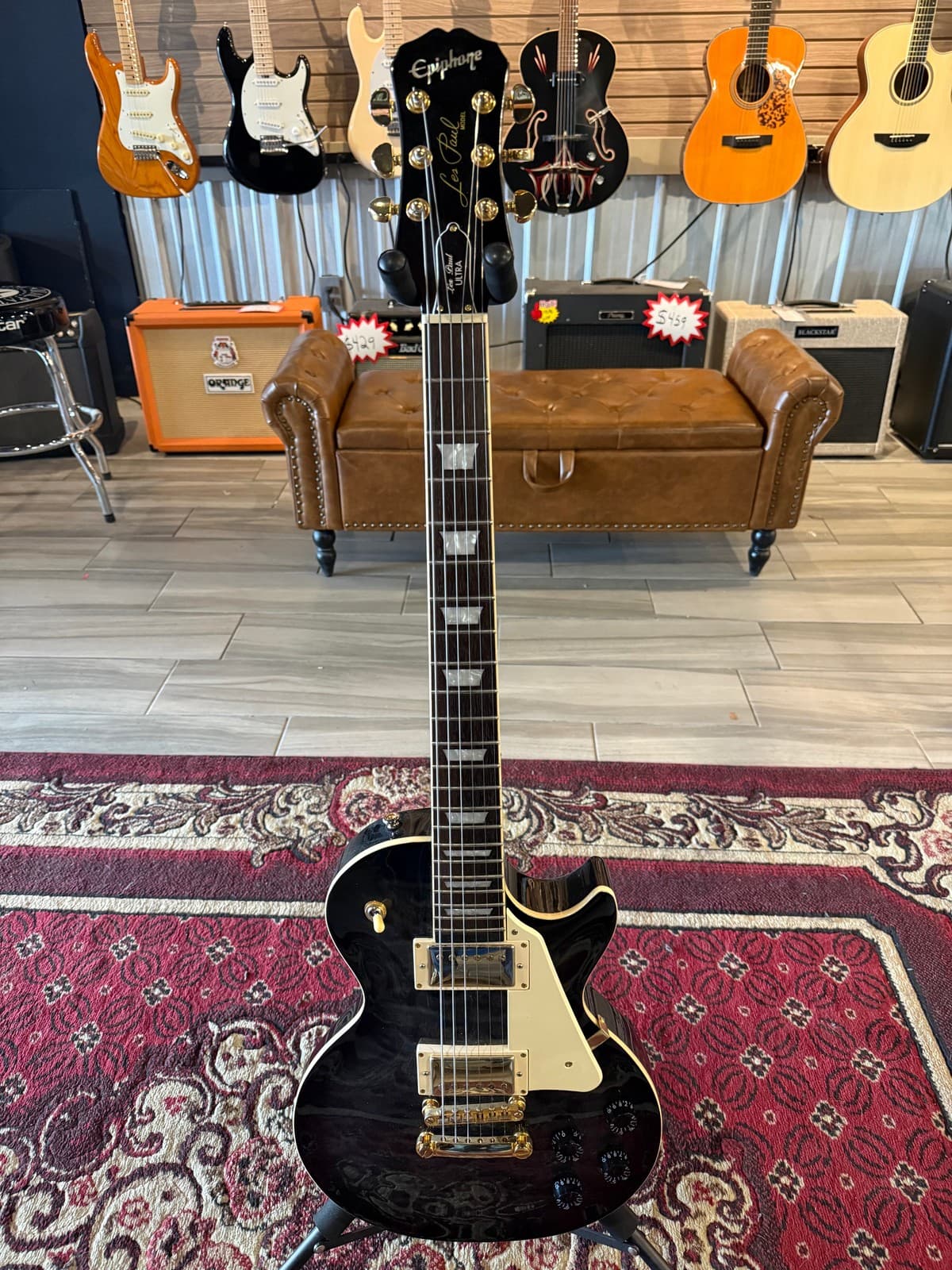 Epiphone 2008 Les Paul Ultra w/Nanomag & Gig Bag