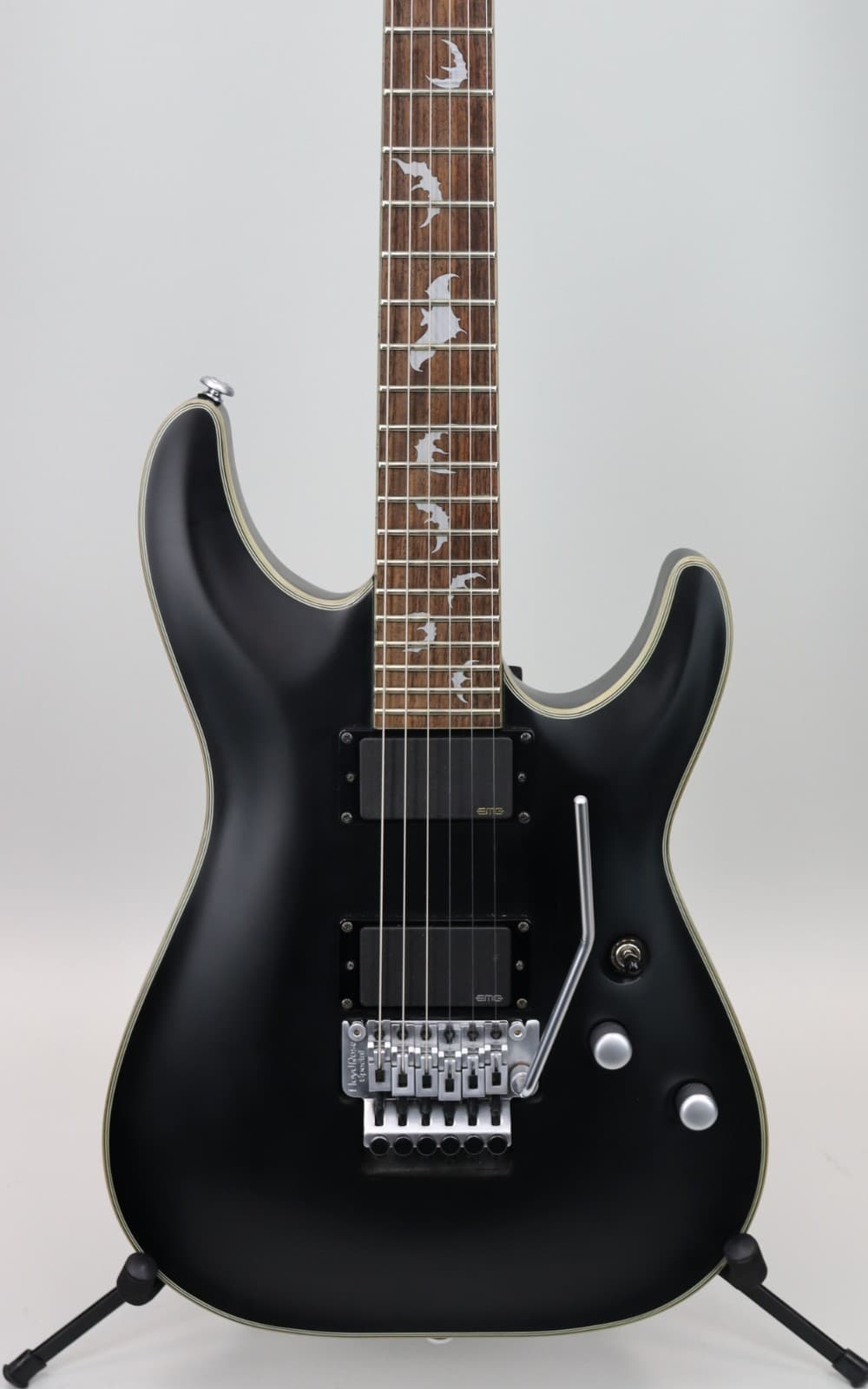 Used 2014 Schecter Damien Platinum 6 FR Satin Black